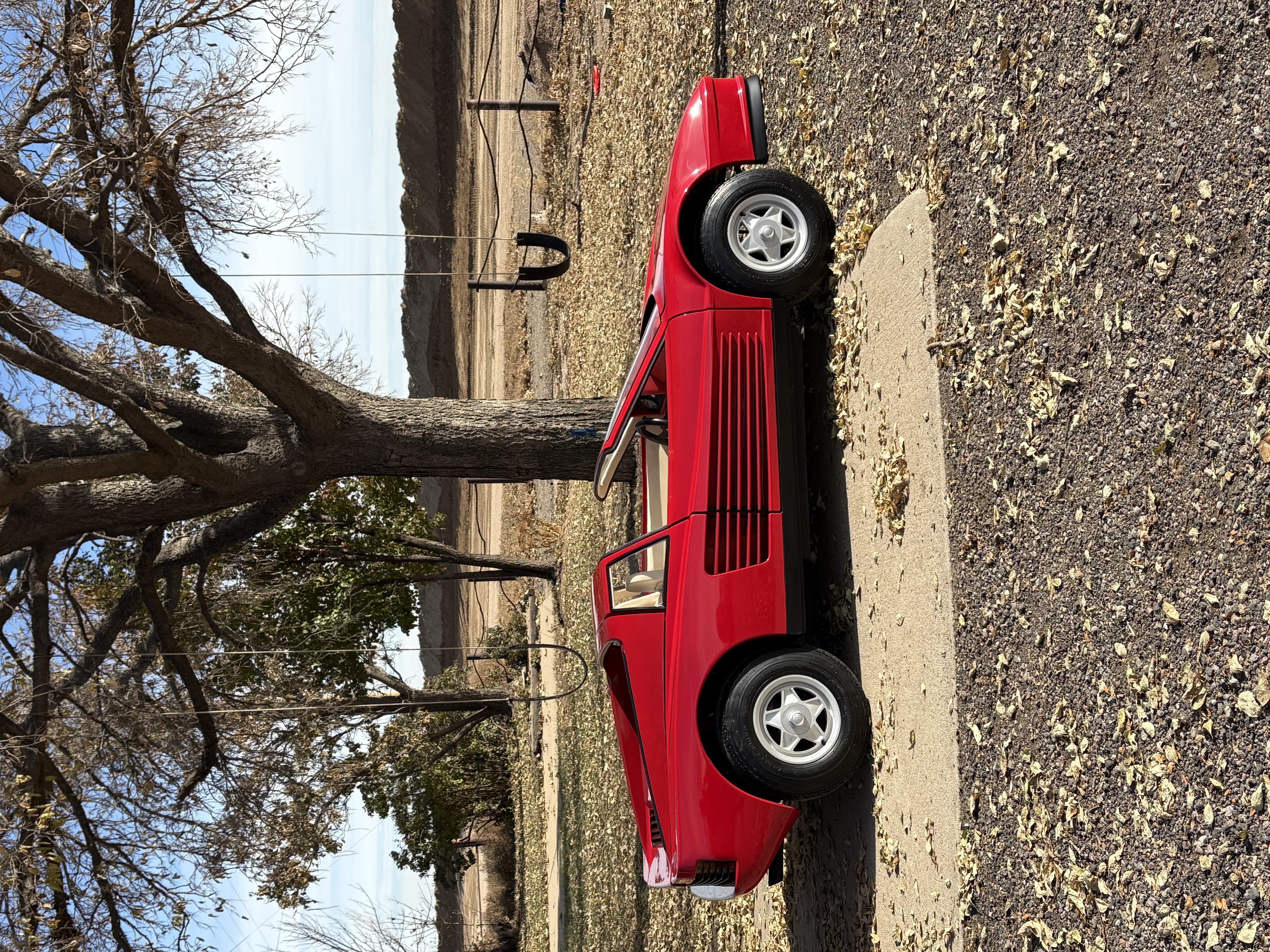 84 Agostini Ferrari Testarossa Junior after photo